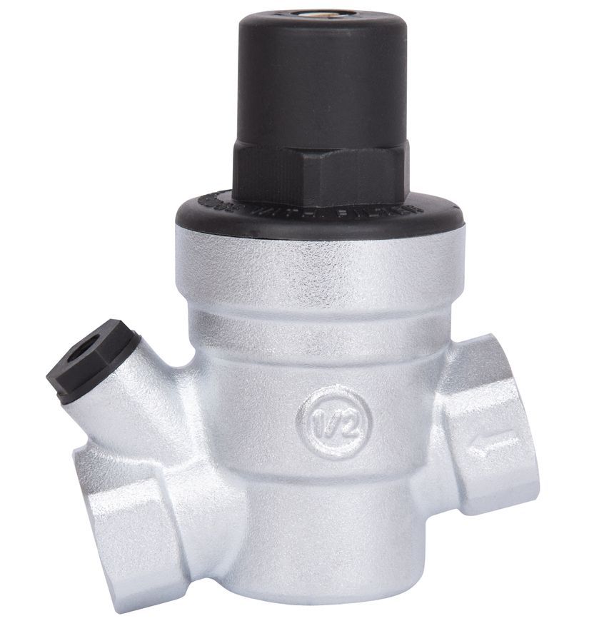 Редуктор тиску води Thermo Alliance Standart 1/2" ВР мембранний, під манометр SD194 - SD194