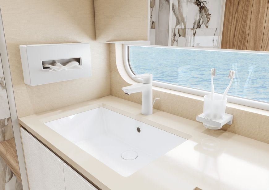 Стакан для зубних щіток HANSGROHE AddStoris Matt White 41749700 білий матовий
