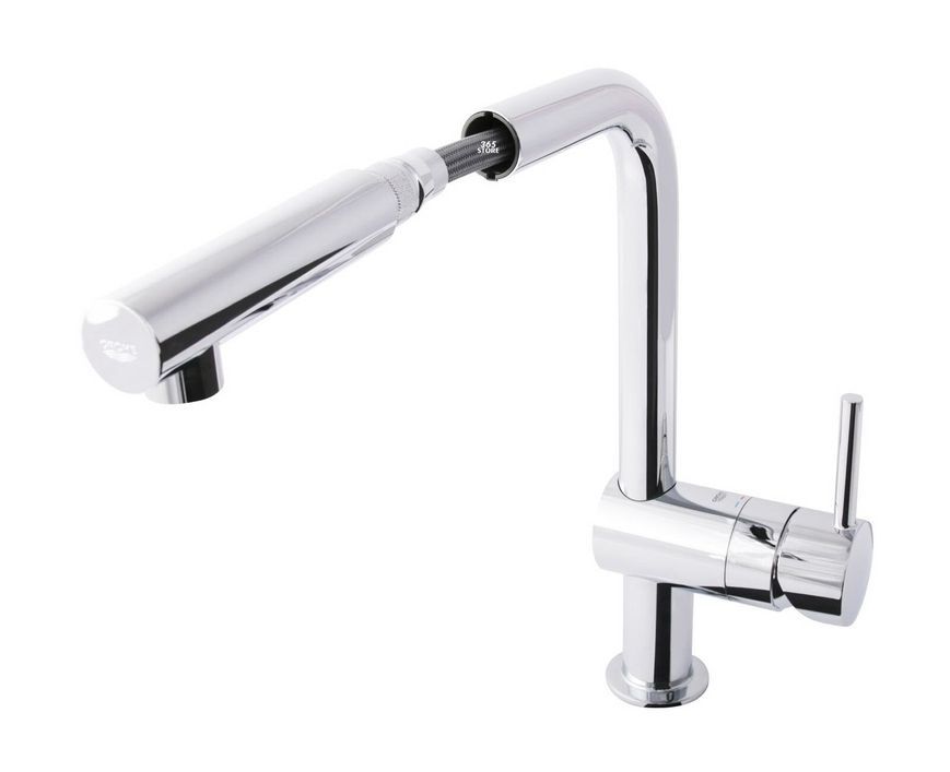 Смеситель для мойки GROHE&nbsp;Minta с выдвижным изливом 32168000 - 32168000