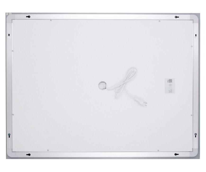 Зеркало Lidz Kubis KU1 700х500 мм с LED-подсветкой Touch, с антизапотеванием, с диммером, рег. яркости LD78LF90448485