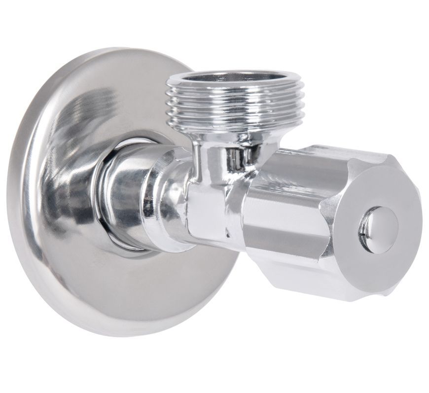 Кран приборный угловой Thermo Alliance Standart 1/2"х3/4" НР латунь, вентильная букса SF3441520