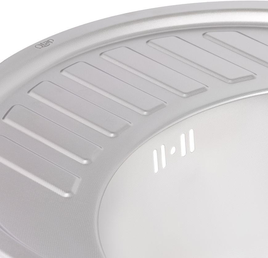 Кухонна мийка QTAP 5745 Micro Decor 0,8 мм (180) - QT5745MICDEC08