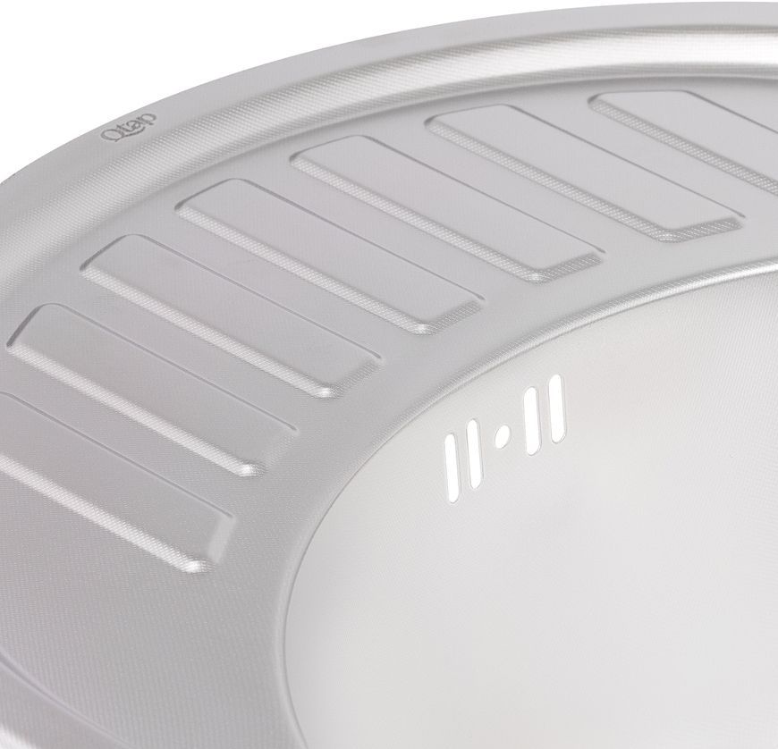 Кухонная мойка QTAP 5745 Micro Decor 0,8 мм (180) - QT5745MICDEC08