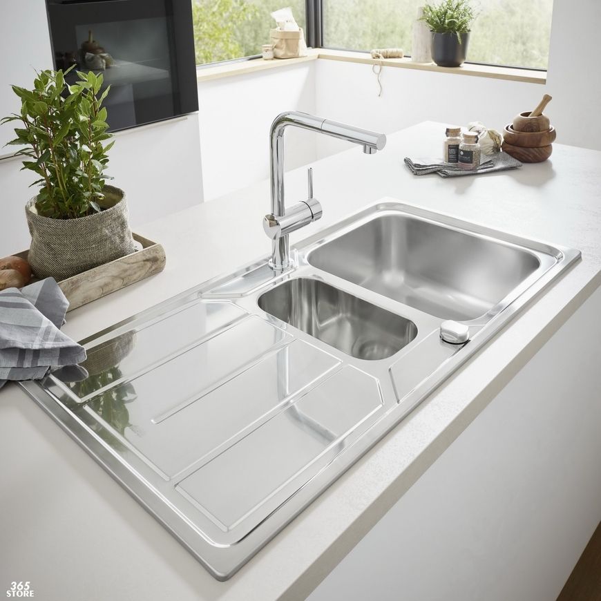 Смеситель для мойки GROHE&nbsp;Minta с выдвижным изливом 32168000 - 32168000