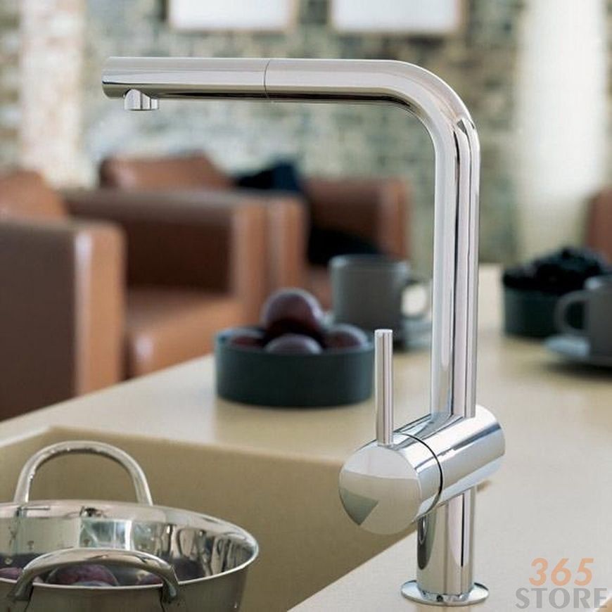 Смеситель для мойки GROHE&nbsp;Minta с выдвижным изливом 32168000 - 32168000
