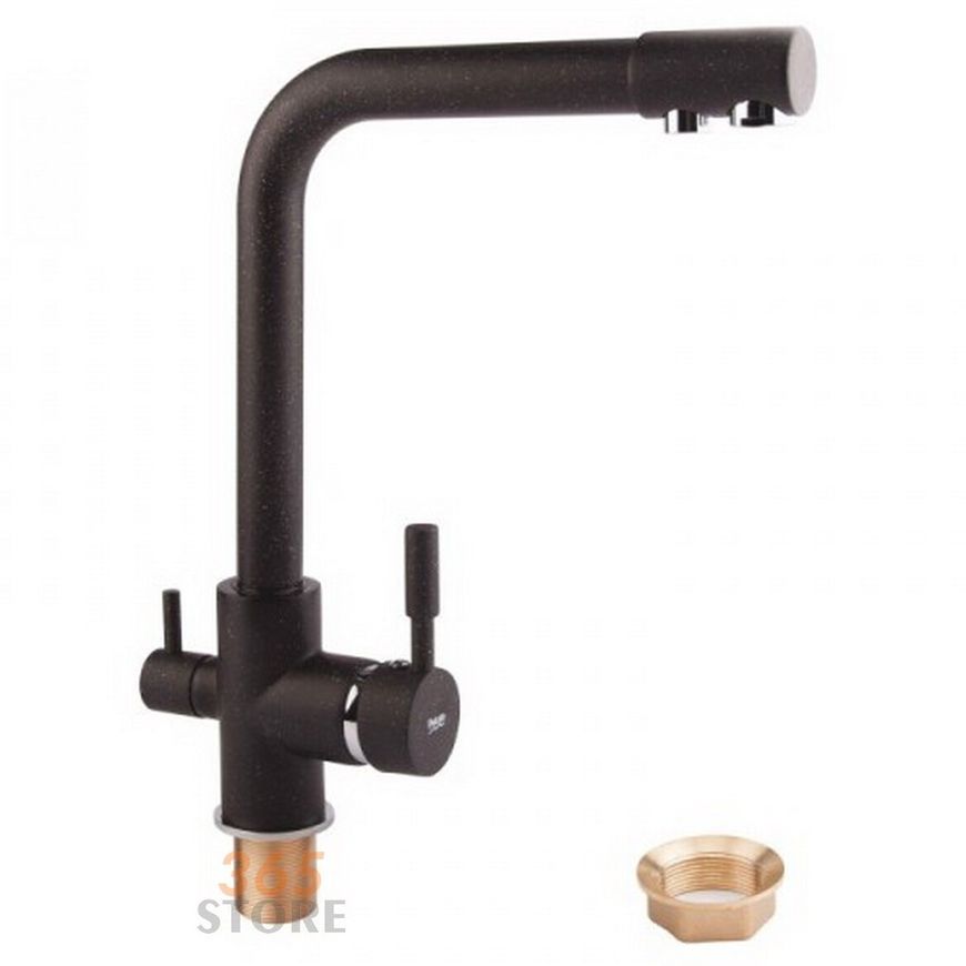 Смеситель для мойки POTATO P4098-6 с встроенным краном для питьевой воды - POTP40986