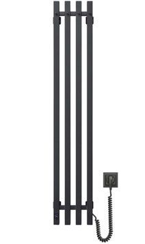 Полотенцесушитель электрический NAVIN Levante 210х1200 Sensor правый 12-257053-2112 черный муар - 12-257053-2112