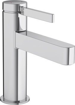 Змішувач для раковини HANSGROHE Finoris 100 Chrome 76010000 хром з донним клапаном - 76010000