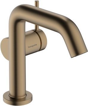 Змішувач для раковини HANSGROHE Tecturis S 110 Fine CoolStart EcoSmart+ Brushed Bronze 73321140 бронза - 73321140