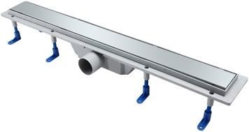 Трап QTAP Dry Tile 304-700 с сухим затвором 700 мм под плитку (универсальный) QTDRYTILE304700P - QTDRYTILE304700P