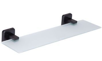 Полиця LIDZ 122 0901 метал/скло LD1220901BLA35752 Black