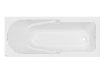 Ванна акрилова LIDZ ŻYCIE 160 прямокутна 160x70 + ніжки N&Oacute;ŻKI R - LZYCIE160LNRUNIV