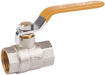 Кран шаровой SD Plus 1" ВР для газа (рычаг) латунь SD600G25