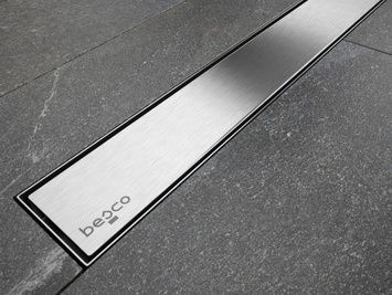 Линейный душевой трап BESCO Virgo Duo 90 сплошная решетка/под плитку OL-90-VD - OL-90-VD