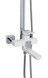 Душова система Lidz Wawel 1030 з виливом Chrome/White LDWAW1030WHI45401 - LDWAW1030WHI45401 - 3