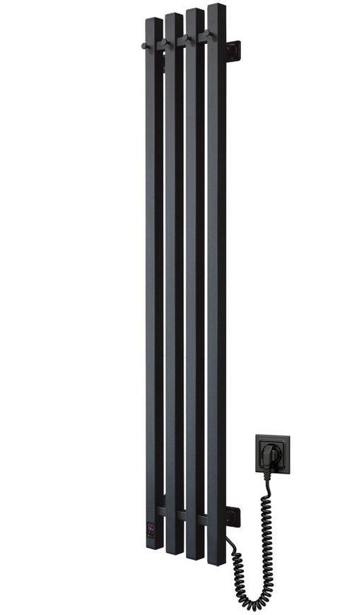 Полотенцесушитель электрический NAVIN Levante 210х1200 Sensor правый 12-257053-2112 черный муар - 12-257053-2112