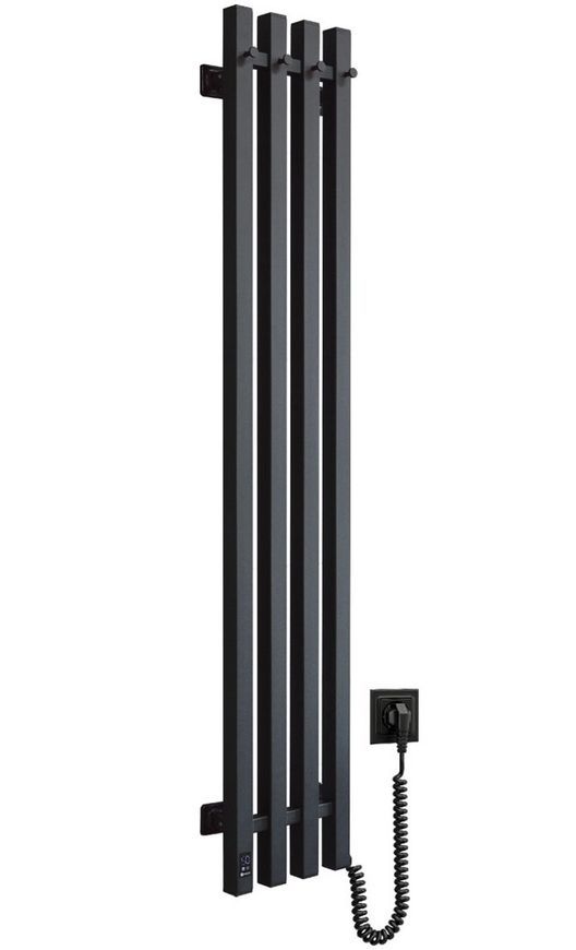 Полотенцесушитель электрический NAVIN Levante 210х1200 Sensor правый 12-257053-2112 черный муар - 12-257053-2112