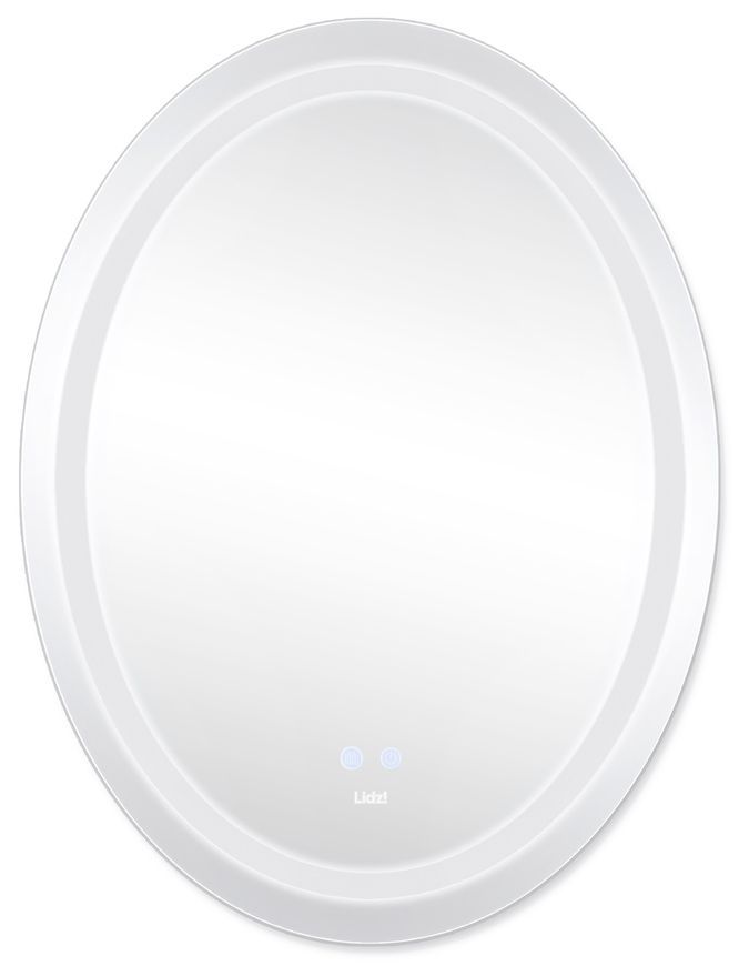 Дзеркало Lidz Vida 500х700 мм з LED-підсвічуванням Touch, з антизапотіванням, з димером, рег. яскравості LD78LF5070