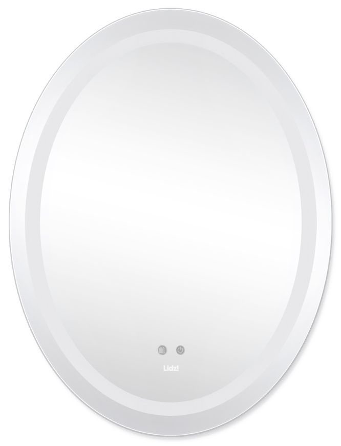 Дзеркало Lidz Vida 500х700 мм з LED-підсвічуванням Touch, з антизапотіванням, з димером, рег. яскравості LD78LF5070