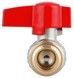 Кран кульовий прямий з накидною гайкою Thermo Alliance Standart 1/2" ВЗ латунь PN40 TAS261W15
