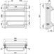 Рушникосушарка водяна LIDZ Zigzag (CRM) D32/20х1/2" 500x600 P2 - LZZD32201250602WAT - 6