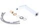 Смеситель для раковины Qtap Gemini высокий Chrome/White QTGEM269CRW45679 латунь - QTGEM269CRW45679 - 4