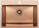 Кухонная мойка IMPERIAL D5843BR PVD bronze Handmade 2,7/1,0 мм (IMPD5843BRPVDH10) - IMPD5843BRPVDH10    - 1
