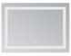 Дзеркало Lidz Kubis KU2 700х500 мм з LED-підсвічуванням Touch, з антизапотіванням, з димером, рег. яскравості LD78LF90448486