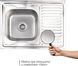 Кухонна мийка LIDZ 6080-L Satin 0,8 мм (180) - LIDZ6080LSAT8 - 6