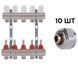 Колектор з витратомірами Thermo Alliance Standart 1" 5 виходів 3/4" + євроконуси 3/4''х16&times;2 SD235W548886 - SD235W548886 - 1