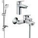 Набор смесителей HANSGROHE EcoSmart 3 в 1 (71104000+71400000+26553400) 20200008