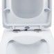 Унітаз підвісний QTAP Gemini безобідковий з сидінням Soft-close QT25332614EW - QT25332614EW - 5