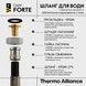 Шланг для підключення води Thermo Alliance Forte 60 см нержавіюче обплетення D10 1/2"x1/2" ВР TAF384W60