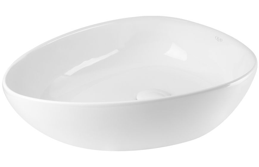 Раковина-чаша QTAP Leo 400х350х160 White з донним клапаном QT1111A053W - QT1111A053W