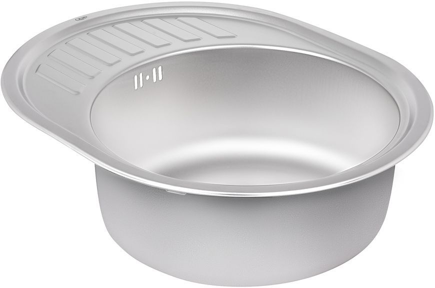 Кухонная мойка QTAP 5745 Satin 0,8 мм (180) - QT5745SAT08
