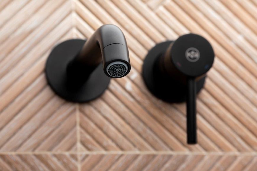 Смеситель для умывальника KFA ARMATURA MOZA BLACK 5039-810-8 скрытого монтажа - 5039-810-81