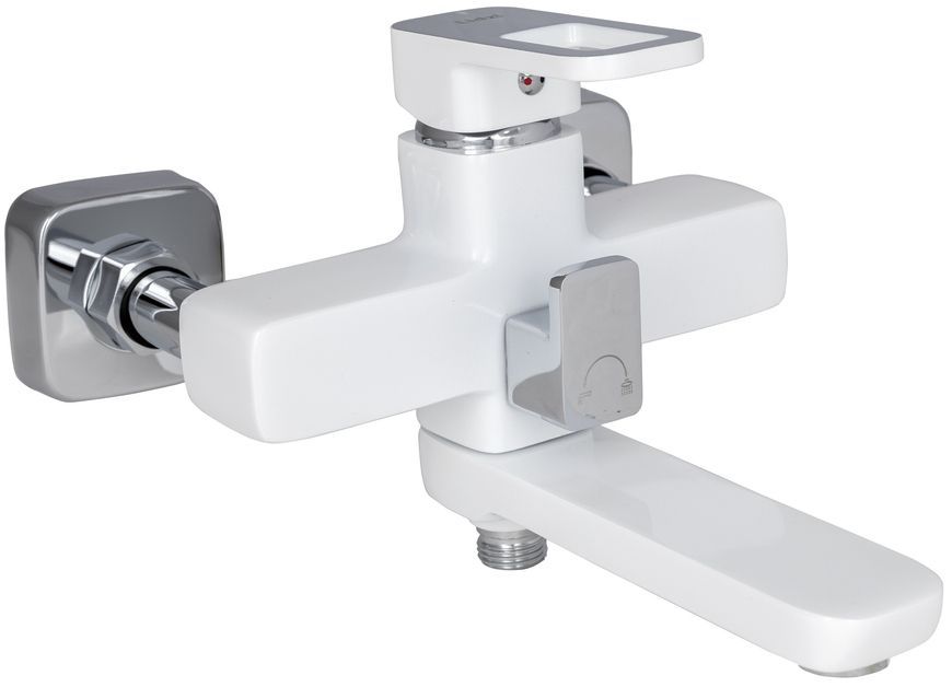 Душова система Lidz Wawel 1030 з виливом Chrome/White LDWAW1030WHI45401 - LDWAW1030WHI45401