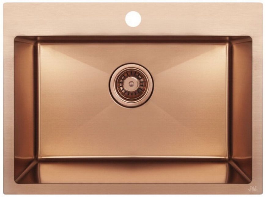 Кухонна мийка IMPERIAL D5843BR PVD bronze Handmade 2,7/1,0 мм (IMPD5843BRPVDH10) - IMPD5843BRPVDH10