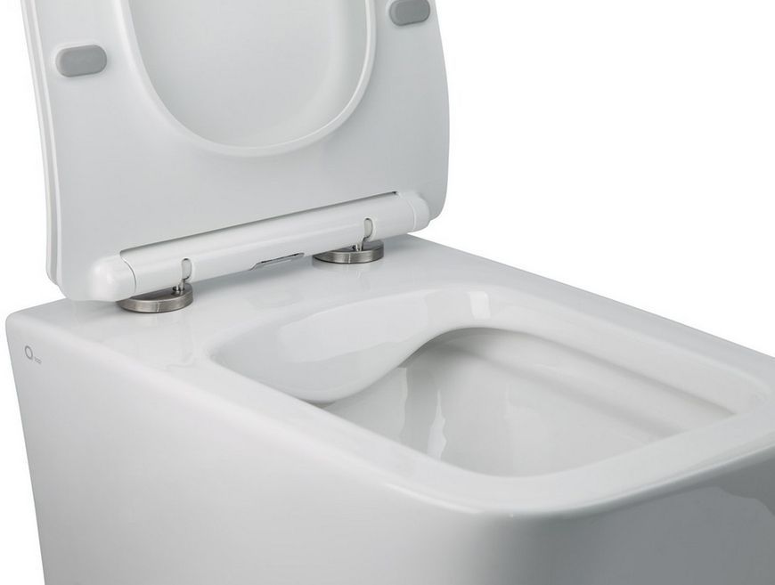 Набір QTAP інсталяція 3 в 1 Nest QT0133M425 з панеллю змиву QT0111M06028CRM + унітаз з сидінням Crow QT05335170W - QT05335170W0133M425M06028CRM