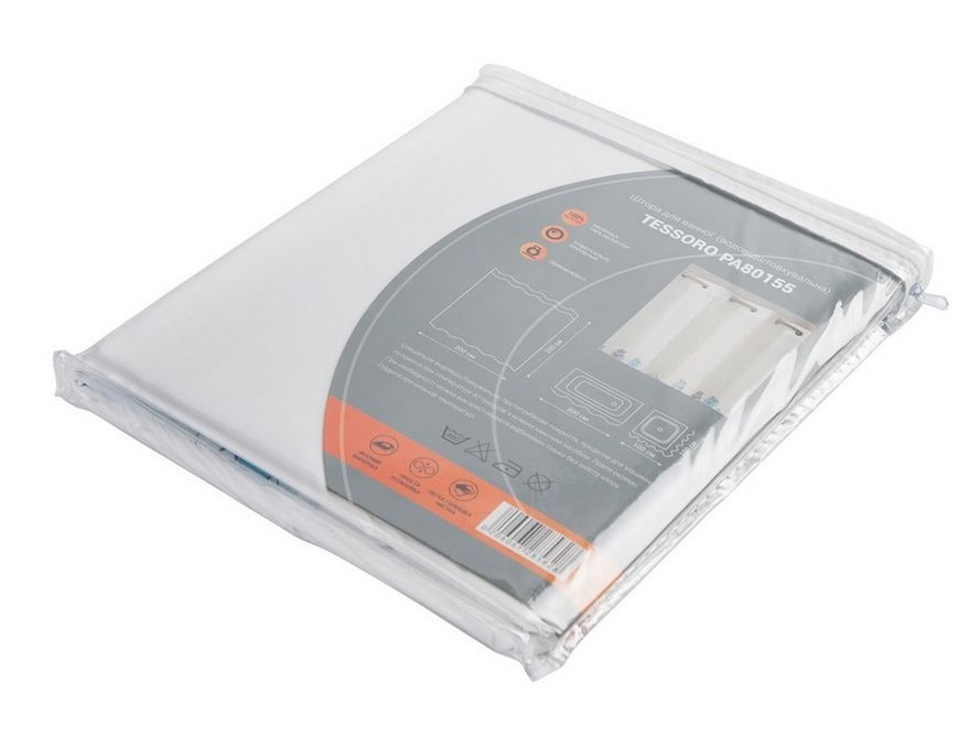 Шторка для ванной QTAP Tessoro PA80155 200х200 - QTPA80155