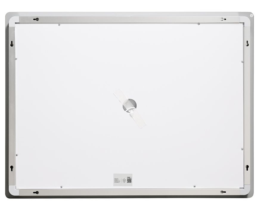 Дзеркало Lidz Kubis KU2 700х500 мм з LED-підсвічуванням Touch, з антизапотіванням, з димером, рег. яскравості LD78LF90448486