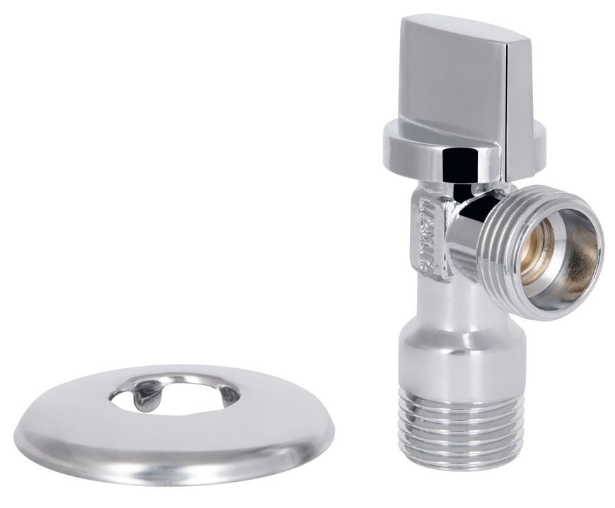 Кран приладовий кутовий Thermo Alliance Base Арко 1/2" ЗР латунь SD185W1515