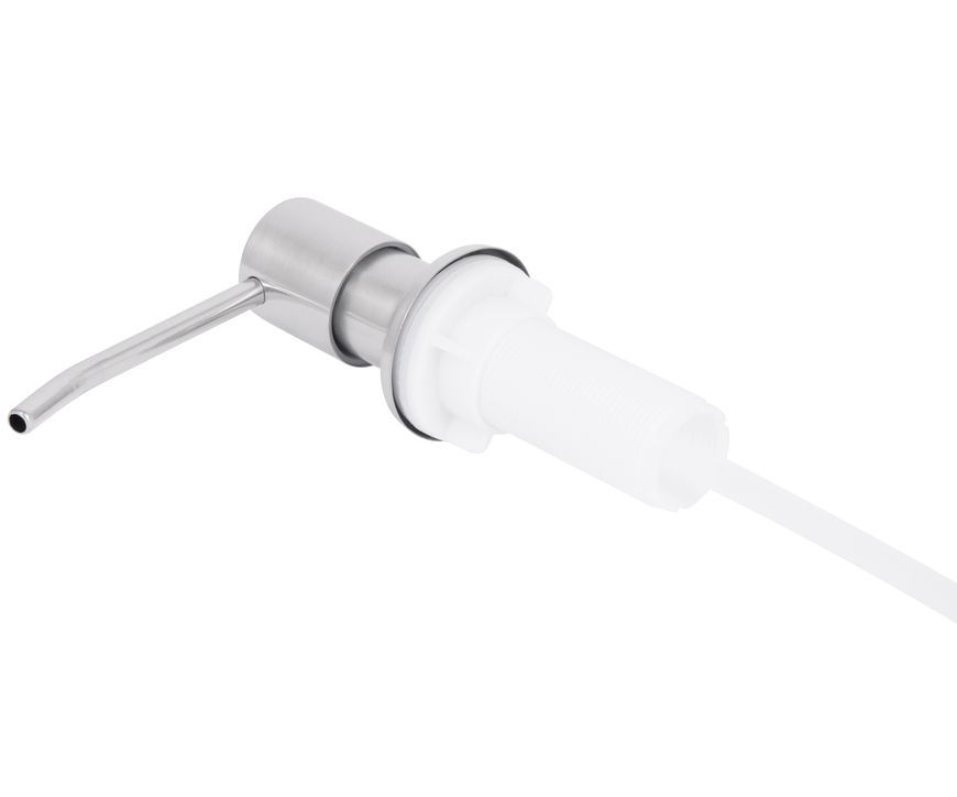 Дозатор для моющего средства Lidz Acsis LA29 Brushed Steel круглый LDACSLA29BRU49828