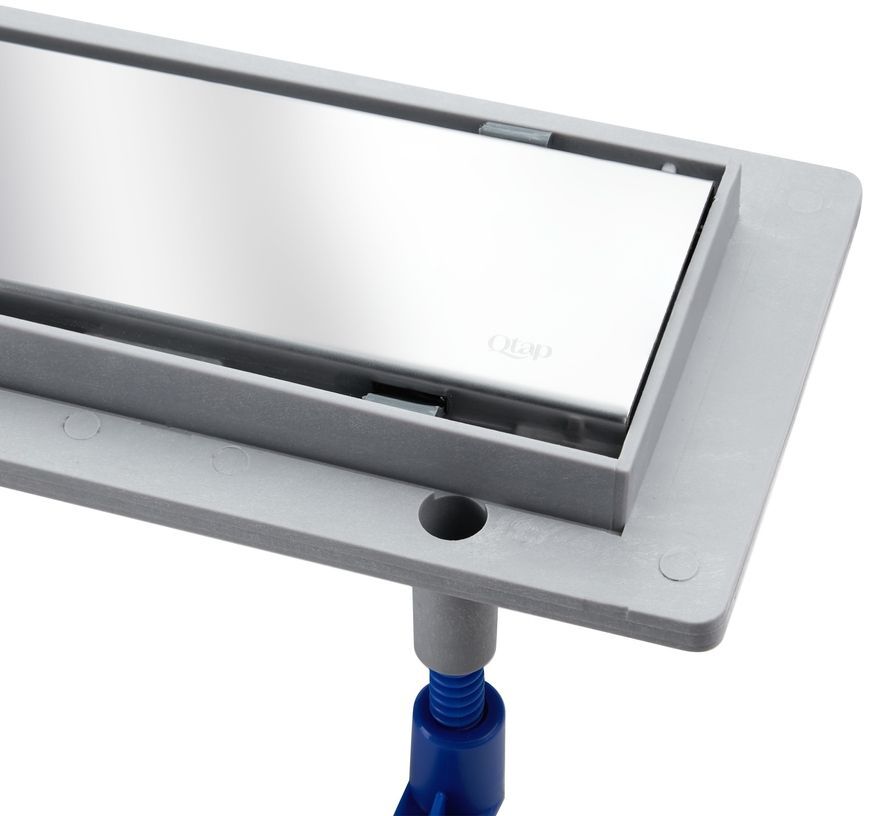 Трап QTAP Dry Tile 304-700 з сухим затвором 700 мм під плитку (універсальний) QTDRYTILE304700P - QTDRYTILE304700P
