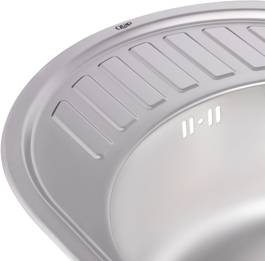 Кухонная мойка QTAP 5745 Satin 0,8 мм (180) - QT5745SAT08