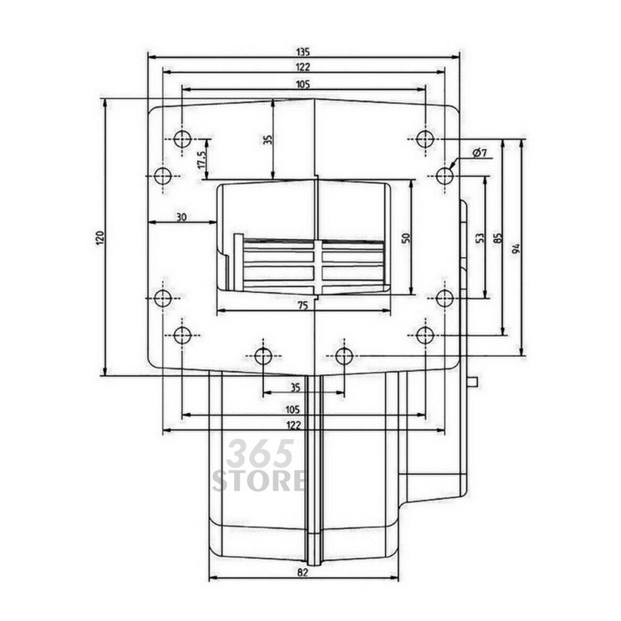 Комплект автоматики KG Elektronik (блок управления SP-05 + вентилятор (турбина) DP-02) - KGSP05DP02