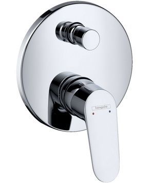 Смеситель для ванны и душа HANSGROHE Focus скрытого монтажа 31945000 хром - 31945000