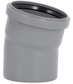 Колено канализационное Ostendorf-OSMA HT-System PLUS d110&times;15&deg; SD00057105