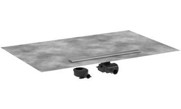 Трап душевой HANSGROHE RainDrain Allround 700 мм Brushed Stainless Steel 56186800 нержавеющая сталь - 56186800