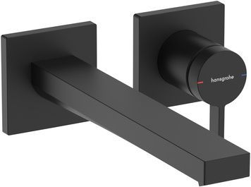 Змішувач для раковини прихованого монтажу HANSGROHE Tecturis E 22,5 см EcoSmart+ Matt Black 73051670 чорний з д/к - 73051670